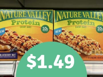 $1.49 Nature Valley Granola Bars | Kroger Mega Deal