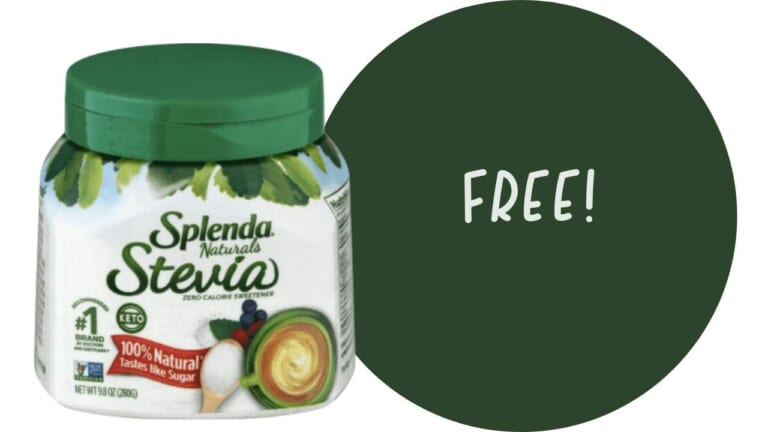 Splenda Coupon | FREE Stevia Naturals Sweetener at Kroger