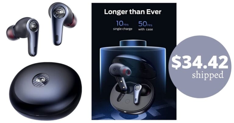 Monster Clarity Noise Cancelling Wireless Earbuds for $34.42 Shipped