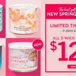 Bath & Body Works | 3-Wick Candles $12.95 (reg. $26)