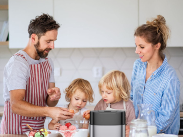 Helebes 1.5 Qt Countertop Ice Cream Maker $31.49 After Code (Reg. $69.99) | with Countdown Timer & LED Display