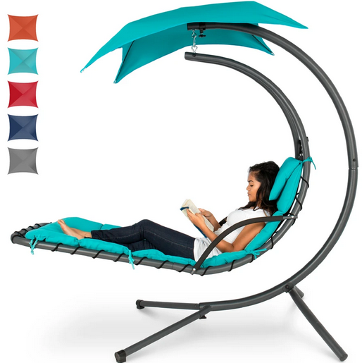 Hanging Curved Chaise Lounge Chair only $199.99 shipped (Reg. $280!)