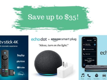 Amazon Sale On Echo Dot & Fire TV Stick