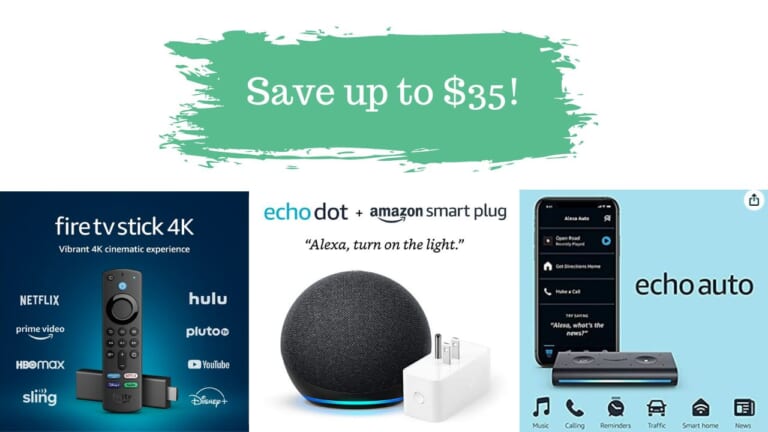 Amazon Sale On Echo Dot & Fire TV Stick