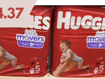 $4.37 Huggies Jumbo Packs of Diapers | CVS Deal