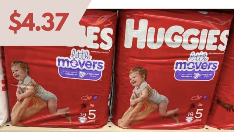 $4.37 Huggies Jumbo Packs of Diapers | CVS Deal