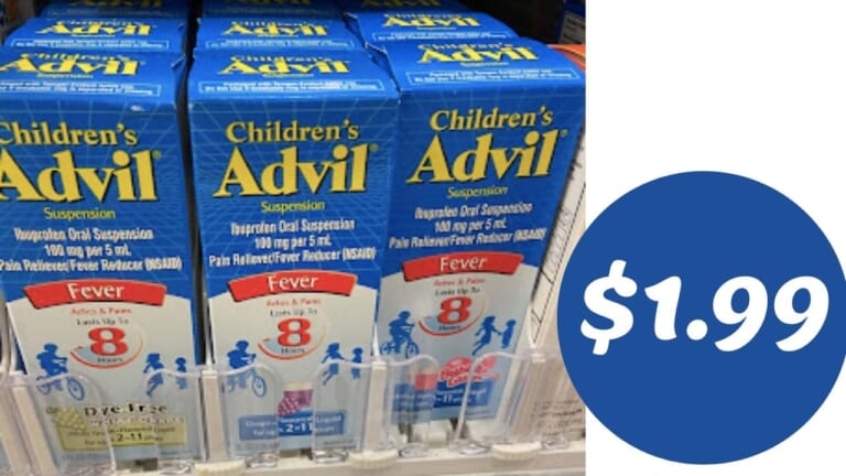 Children’s Advil Stacking Coupons | $1.99 at Publix