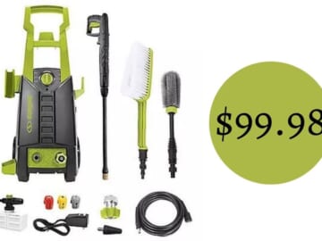 Sun Joe SPX2700-MAX Electric Pressure Washer for $99.98 Shipped