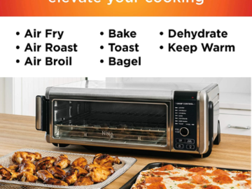 Ninja 8-in-1 Digital Air Fry Countertop Oven $169.99 Shipped Free (Reg. $240)