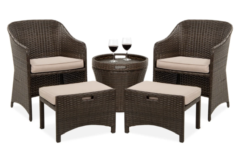 Space Saving Bistro Patio Set