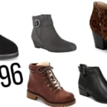 Sun + Stone Lug Sole Booties for $19.96