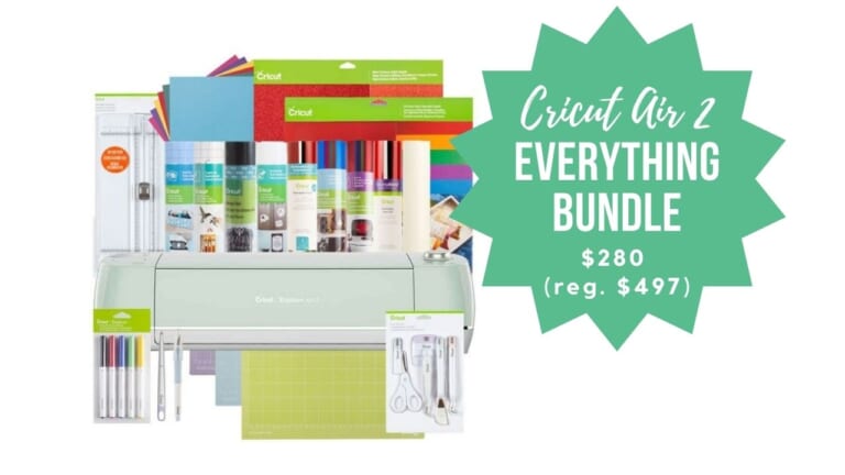 Cricut Explore Air 2 Bundle Deals