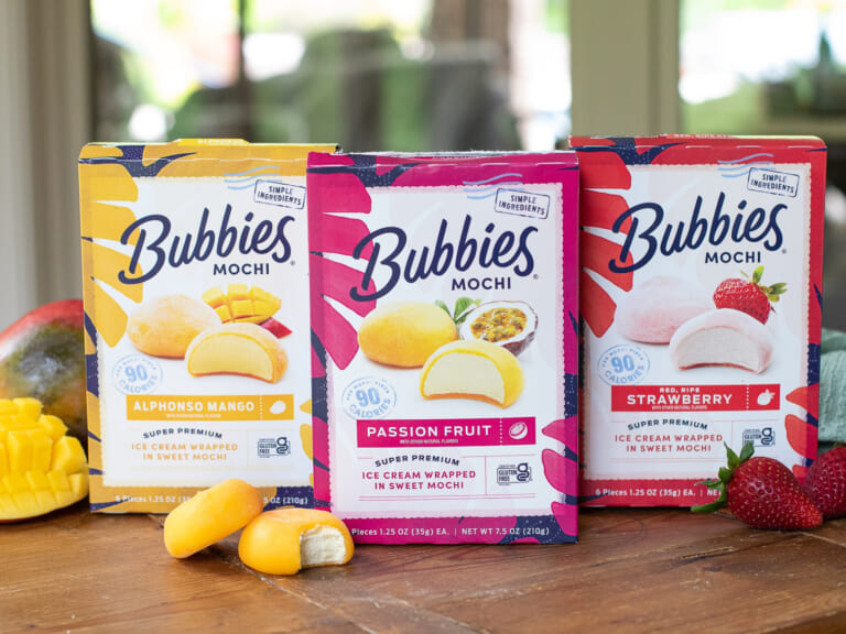 Grab Big Savings On Delicious Bubbies Mochi Ice Cream Treats At Publix