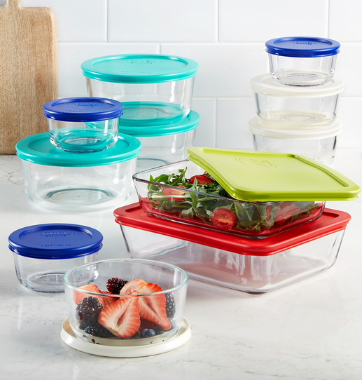 Pyrex 22-Piece Food Storage Container Set only $29.99 shipped (Reg. $90!)