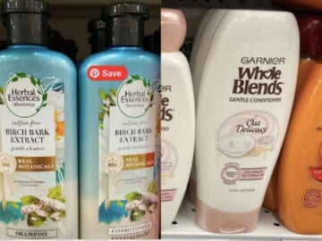 Save on Garnier Whole Blends & Herbal Essences Haircare Next Week