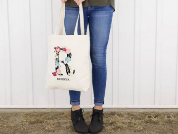 Monogrammed Tote Bags