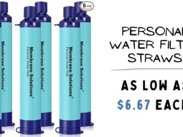 personal water filter straw