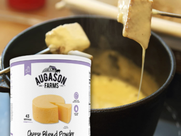 43 Servings Augason Farms Cheese Blend Powder $24.12 (Reg. $47.99) | $0.56/ Serving! Certified Gluten Free