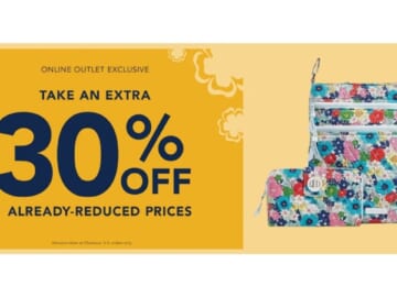 Vera Bradley | Extra 30% Off + Free Shipping