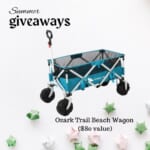 Enter to Win Ozark Trail Folding Beach Wagon ($80 value) | 2 winners