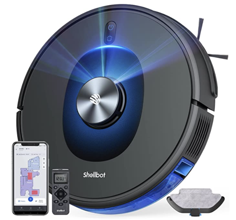 Shellbot SL60 Robotic 2-in-1 Vacuum & Mop Cleaner just $279.99 shipped! (Reg. $470)