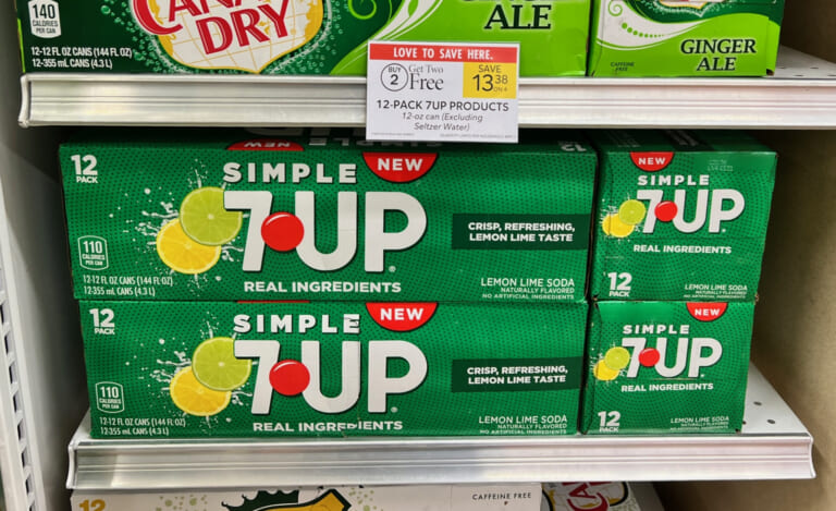 7Up 12-Packs As Low As $1.93 At Publix