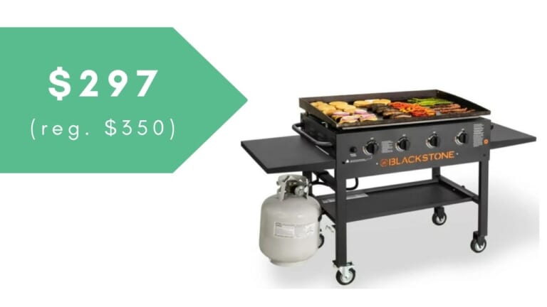 Walmart Deal | Blackstone Flat Top Griddle Grill