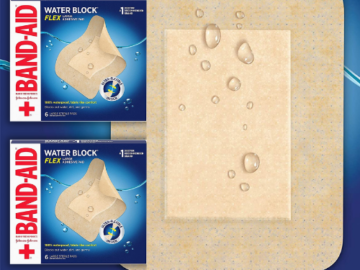 12-Count Large Band-Aid Brand Water Block Flex Large Adhesive Pads $9.58 (Reg. $13.09) | 80¢ each! First-Aid Care of Minor Cuts