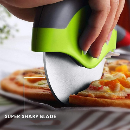 Kitchy Pizza Cutter Wheel, Green as low as $7.59 (Reg. $15.95) – FAB Ratings! 31K+ 4.7/5 Stars! | Super Sharp and Easy To Clean