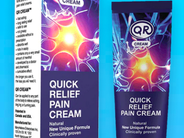 Free Sample of Quick Relief Pain Cream!