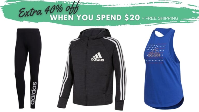 Adidas eBay Store | 40% off $20 Purchase + Free Shipping