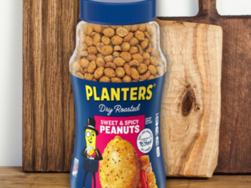 Planters Sweet and Spicy Dry Roasted Peanuts, 16 oz $3.11 (Reg. $7.20) | Great for those keeping Kosher!