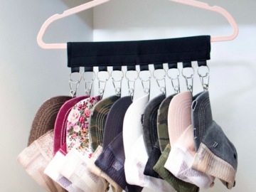 Hat Organizer only $12.99 shipped!