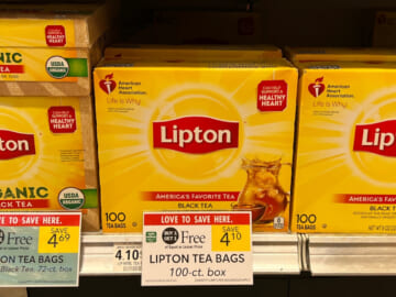 Grab Lipton Tea Bags For As Low As $1.30 At Publix