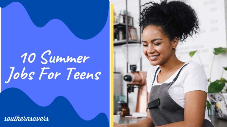 10 Summer Jobs For Teens