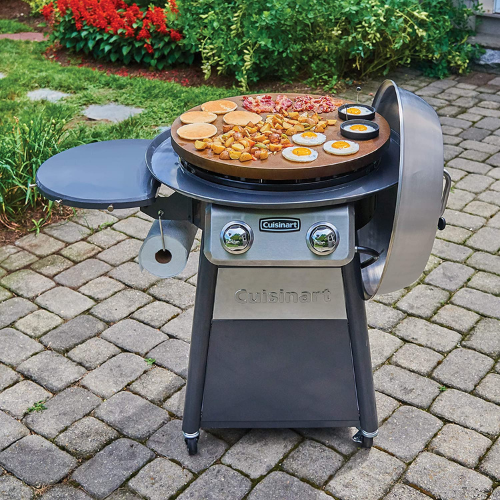 Cuisinart 22-Inch Round Outdoor Flat Top Surface Gas Grill $166.43 Shipped Free (Reg. $202.88)