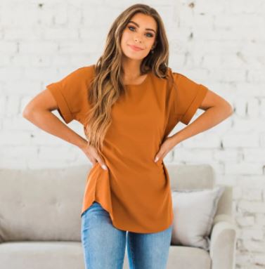 cuffed tunic