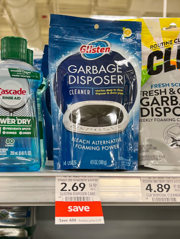 Glisten Disposer Cleaners Just $1.94 At Publix