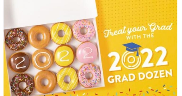 Krispy Kreme | Free Dozen Doughnuts for Graduates