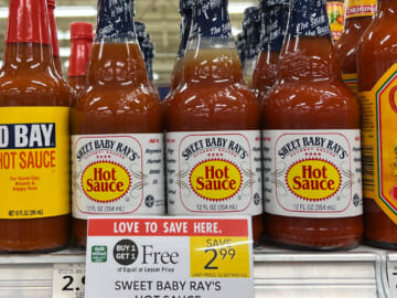 Sweet Baby Ray’s Hot Sauce Just $1 At Publix