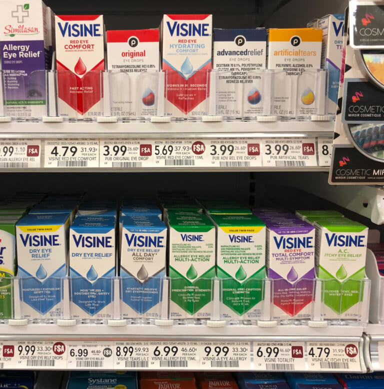 Get Visine Eye Drops As Low As $1.29 Per Bottle At Publix (Regular Price $4.79!)