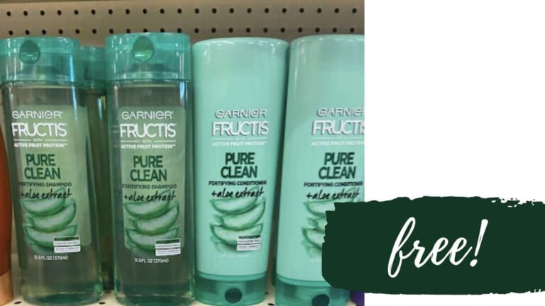 Get FREE Garnier Fructis Haircare at Walgreens