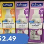 $2.49 Softsoap Foaming Tablet Starter Kits at Publix