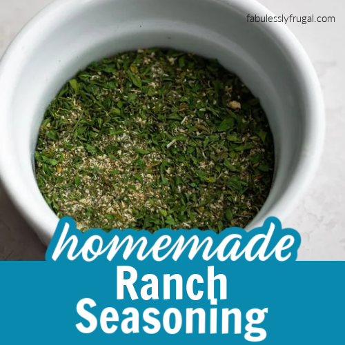 DIY Make Your Own Ranch Seasoning!