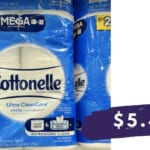 Cottonelle Bath Tissue for $5.49 | Kroger Mega Deal