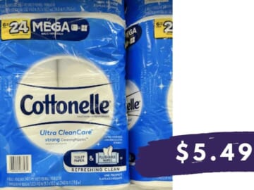 Cottonelle Bath Tissue for $5.49 | Kroger Mega Deal