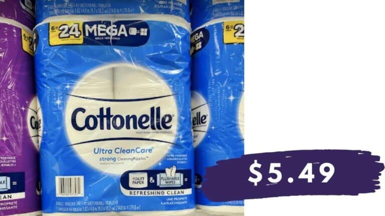 Cottonelle Bath Tissue for $5.49 | Kroger Mega Deal