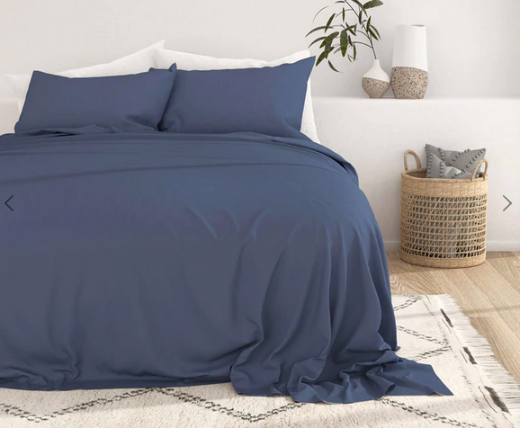 Linens & Hutch 4-Piece Solid Sheet Sets as low as $21 shipped! (Reg. $75+)