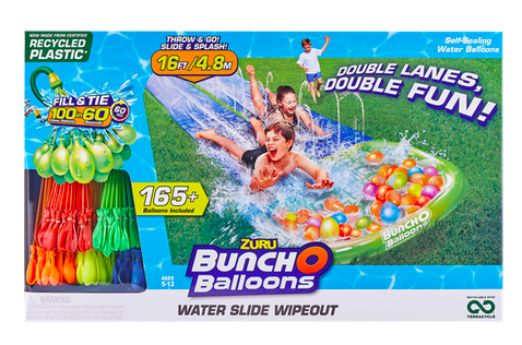 Bunch O Balloons Water Slide Wipeout only $14.98!