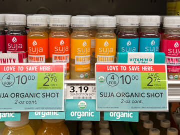 Suja Organic Shots Just $1.75 At Publix